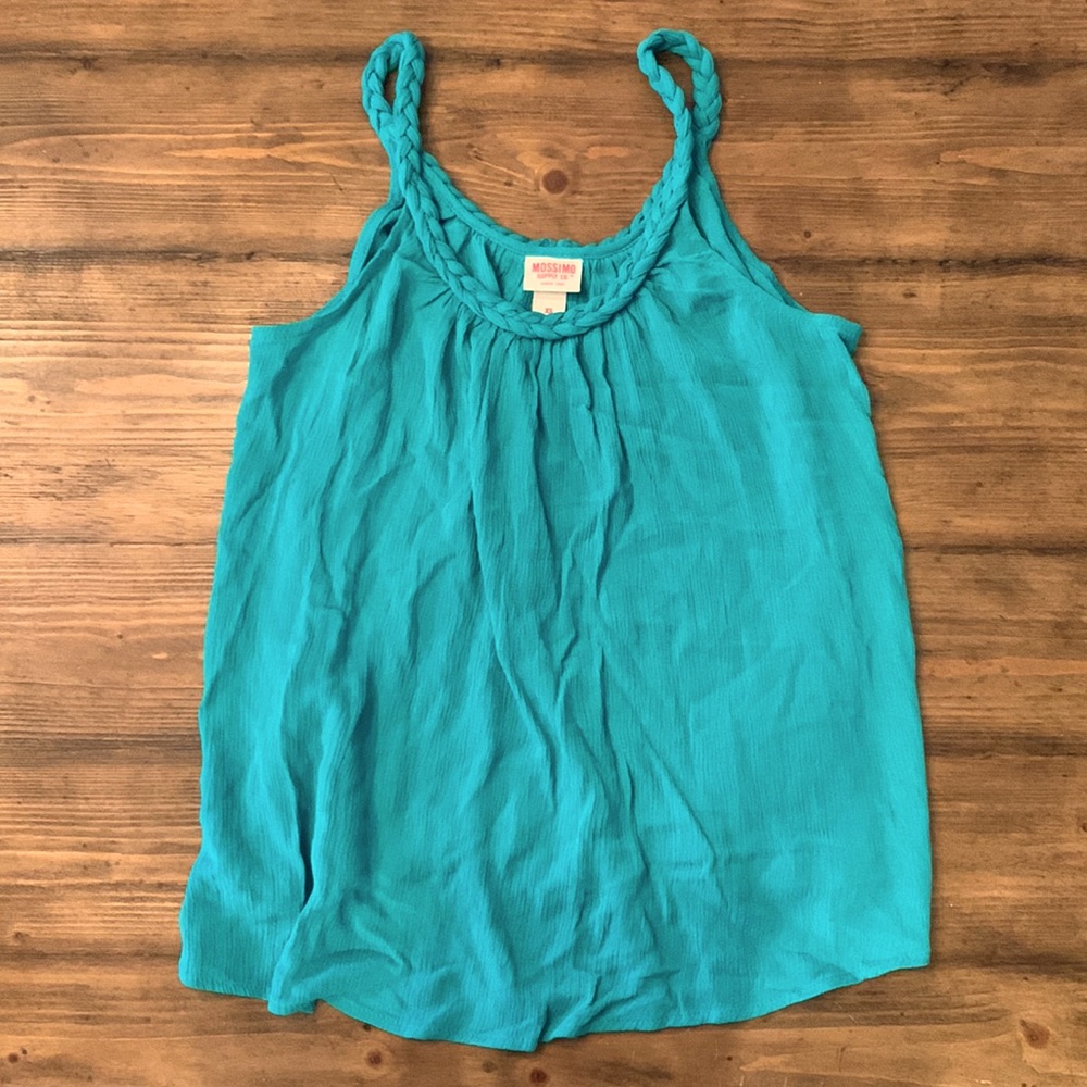 Mossimo Supply Co. Teal Tanktop